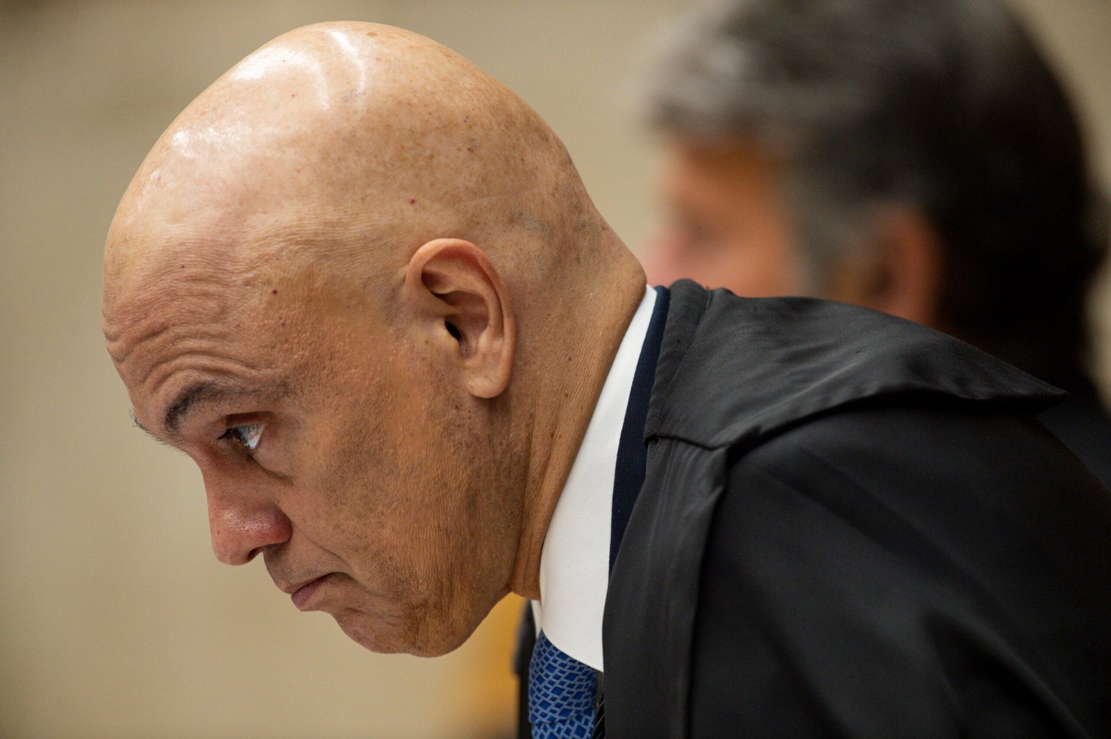 O ministro do STF, Alexandre de Moraes, durante sessão - Foto: Reprodução/Marcelo Camargo/Agência Brasil