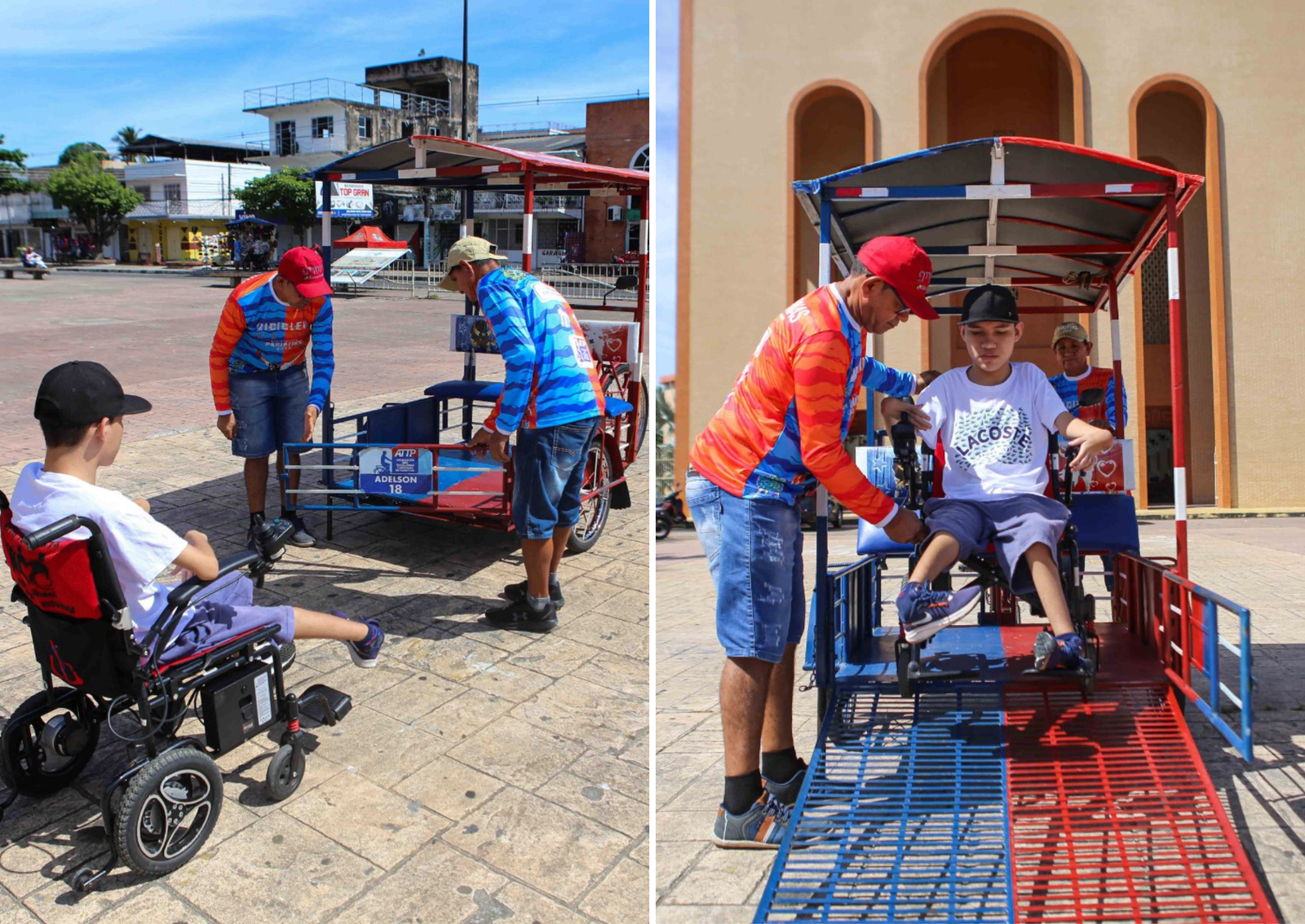 Em Parintins, o veículo é o mais usado no período das festas dos bumbás para conhecer de forma charmosa os atrativos turísticos na ilha - Foto: Divulgação/Lucas Silva /Amazonastur