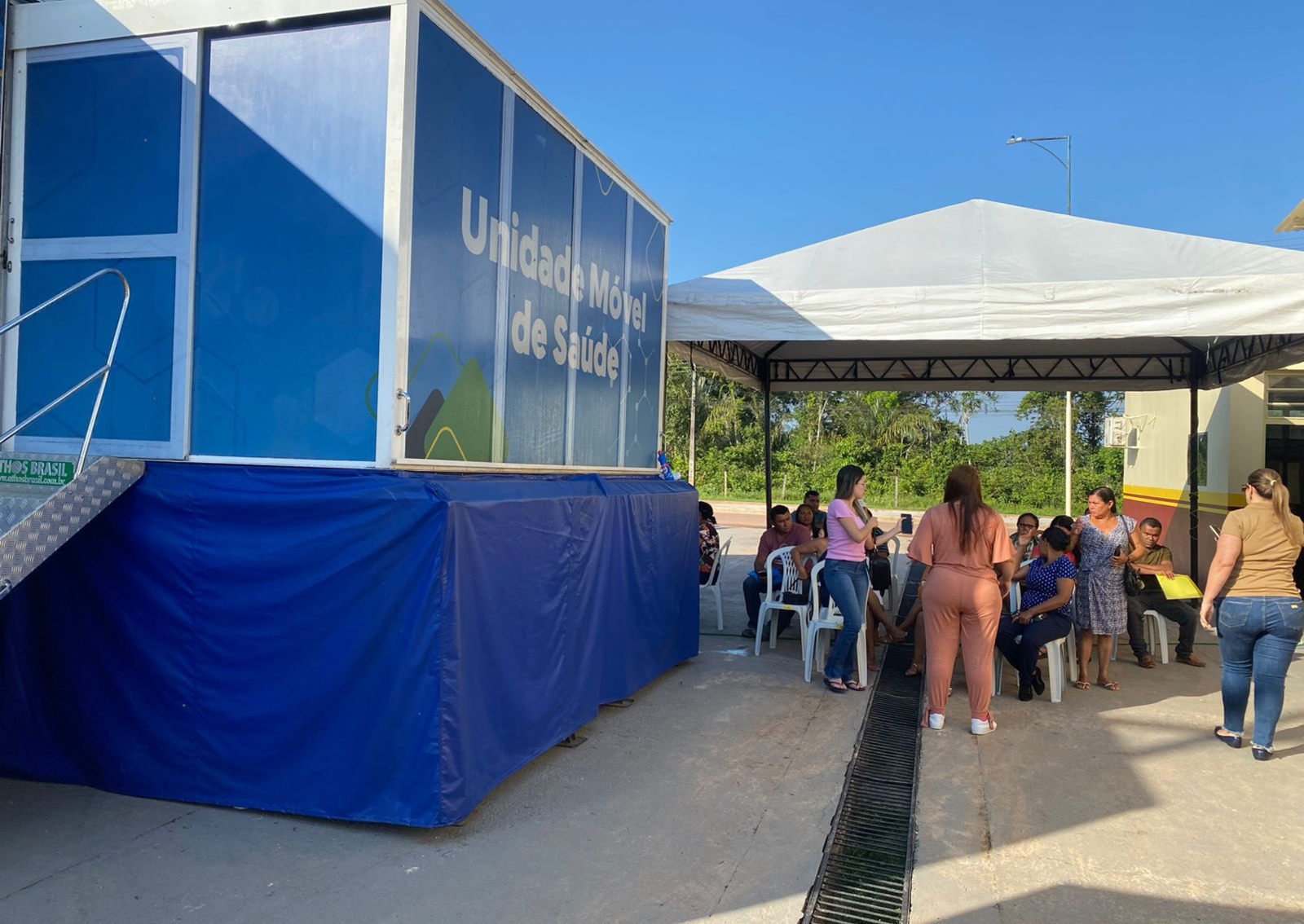 A Carreta de Apoio à Saúde chegou à cidade, oferecendo mamografias e ultrassonografias com acesso facilitado para a comunidade - Foto: Divulgação/SES-AM