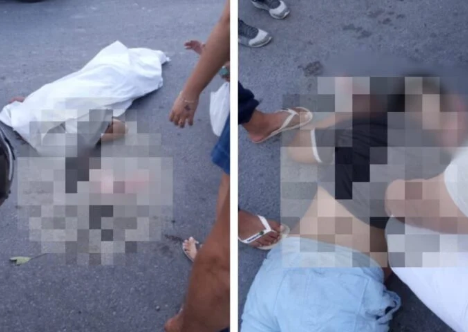 Motociclista morre em acidente na avenida Cosme Ferreira em Manaus - Foto: Reprodução/Whatsapp
