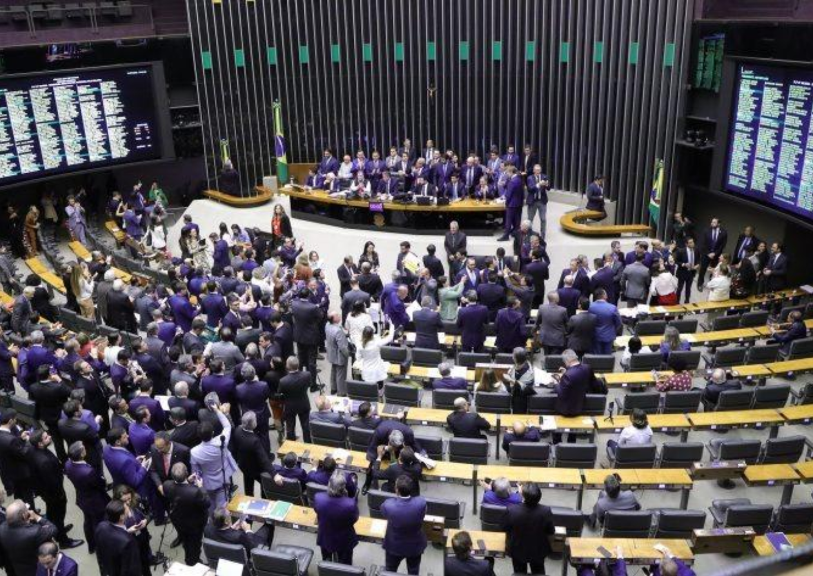 Texto é criticado por criar novos tributos e não atender às demandas do Amazonas Votação realizada nesta quarta-feira (10) (Foto: Mário Angra/Câmara dos Deputados)