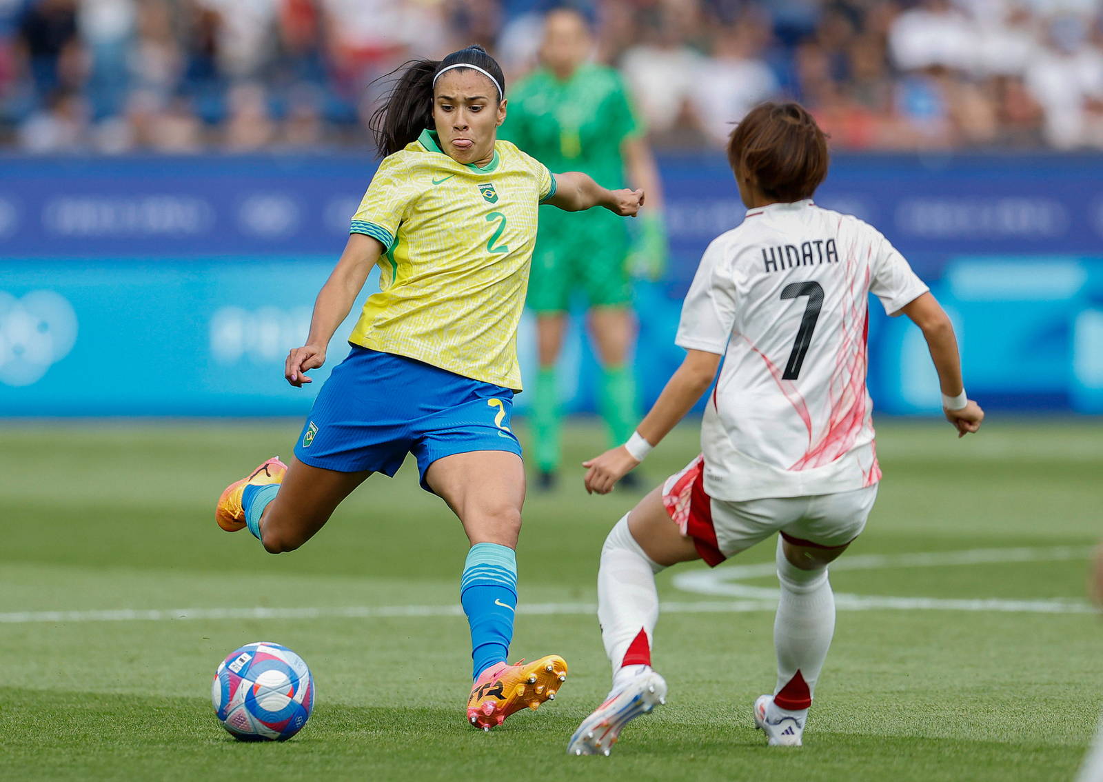 Brasil sofre virada do Japão no fim e se complica no futebol em Paris - Foto: Reprodução/ Rafael Ribeiro/CBF