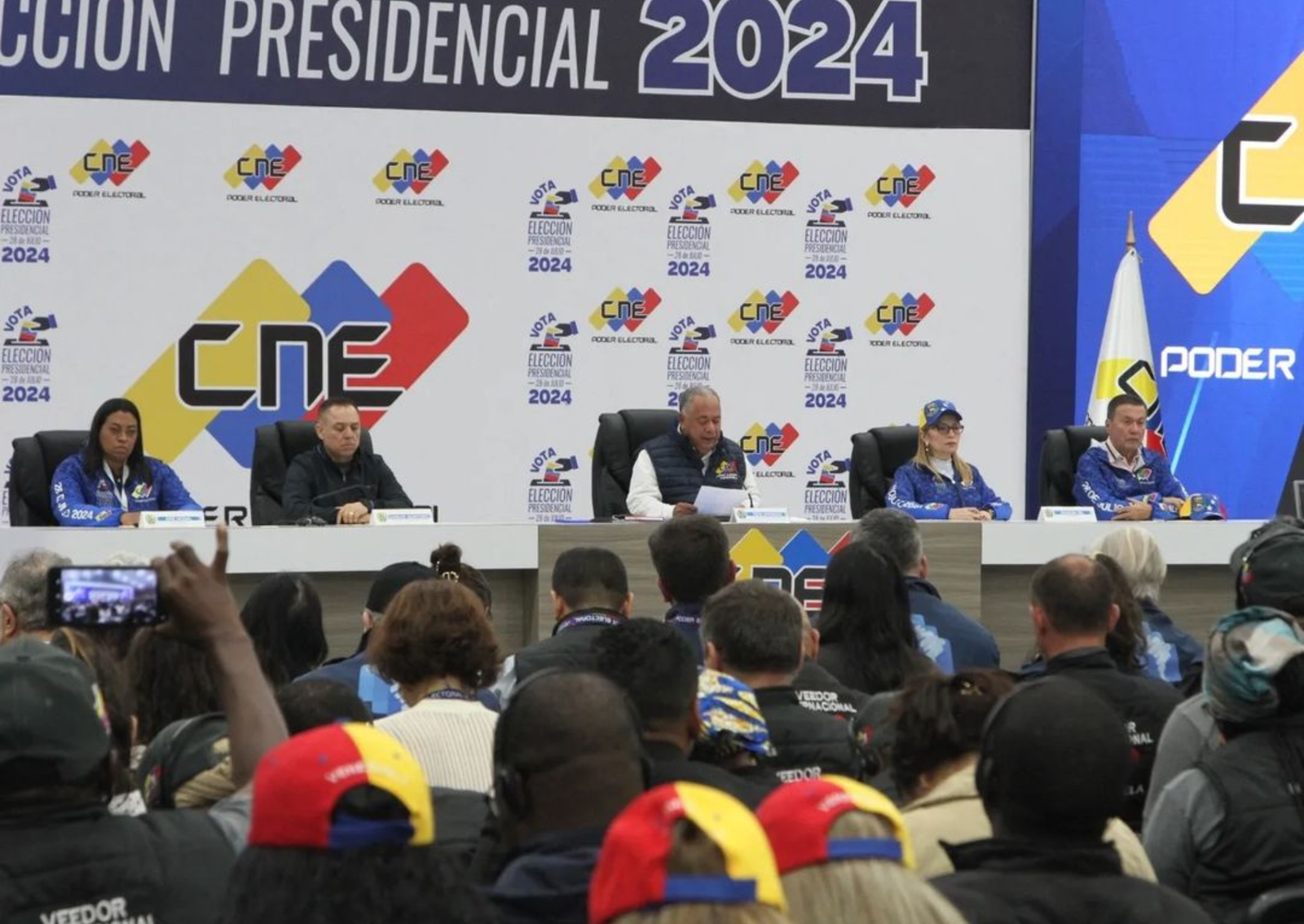Divulgação atrasa e gera controvérsia nas eleições venezuelas. Foto: Reprodução/ Instagram @ cneesvenezuela