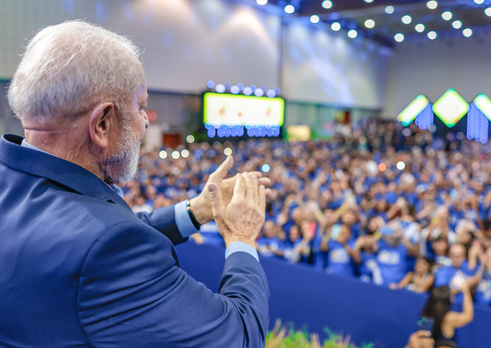 Presidente Lula anuncia expansão do programa Pé-de-Meia em evento em Fortaleza - Foto: Reprodução/Ricardo Stuckert / PR