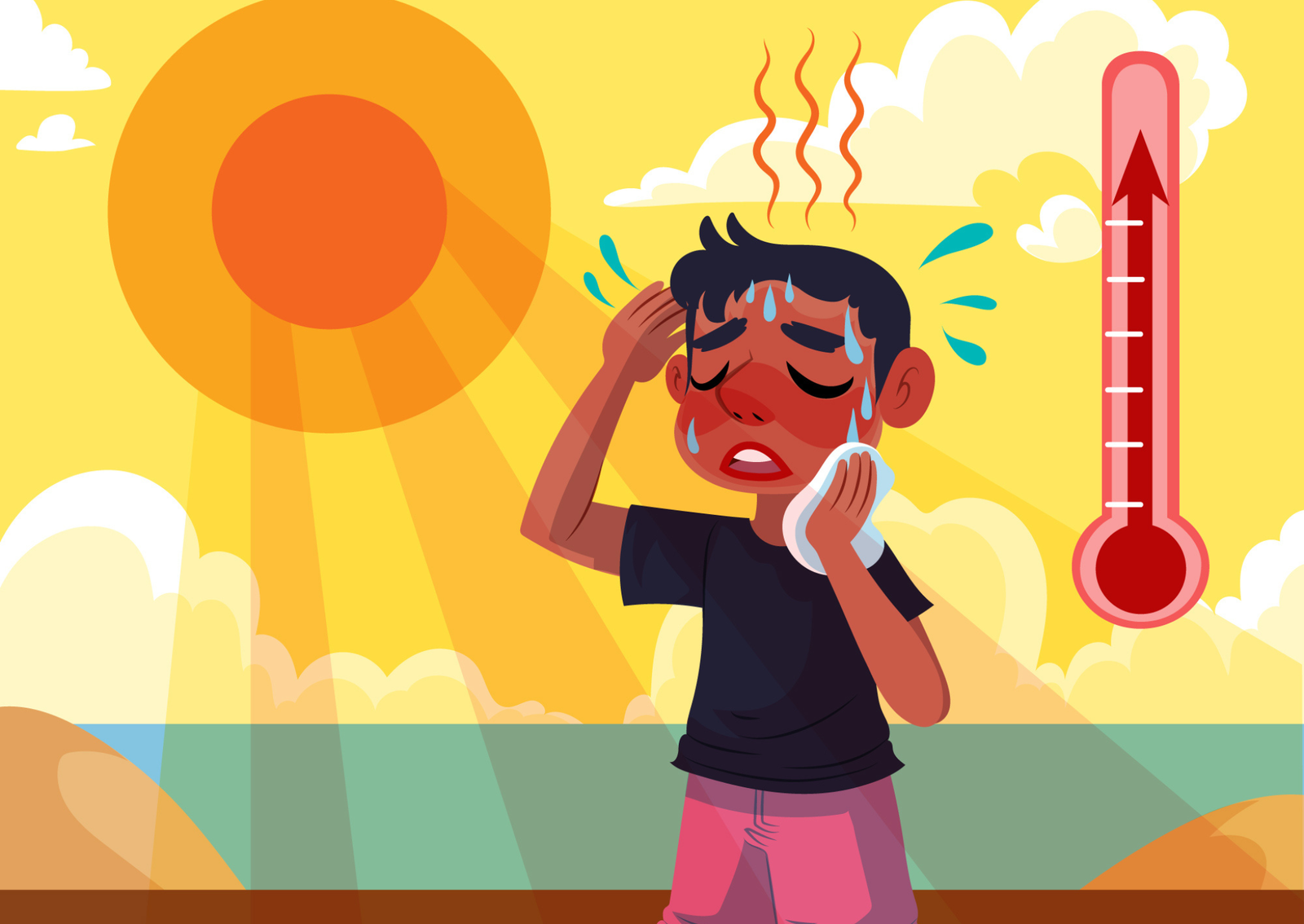 Brasil registra aumento na média anual de temperaturas em 2024 - Foto: FreePik