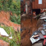 Fortes chuvas provocam tragédia no bairro Redenção, em Manaus