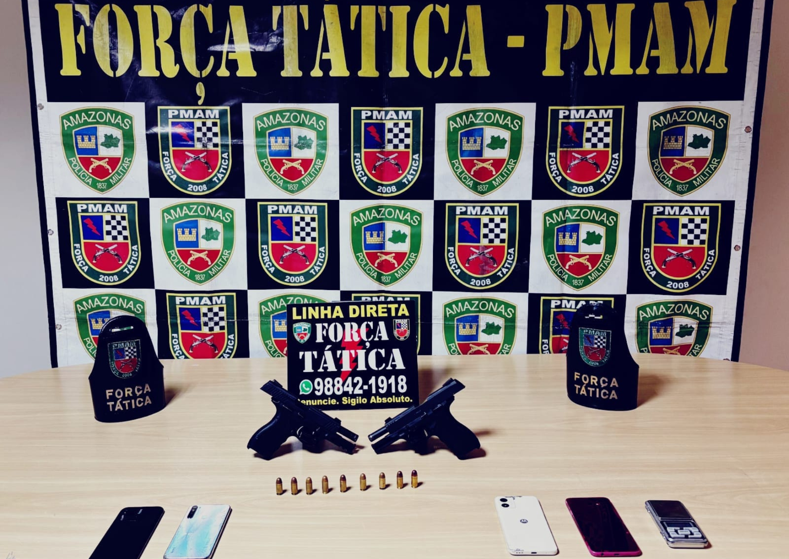FOTO: William Ribeiro e Divulgação/PMAM