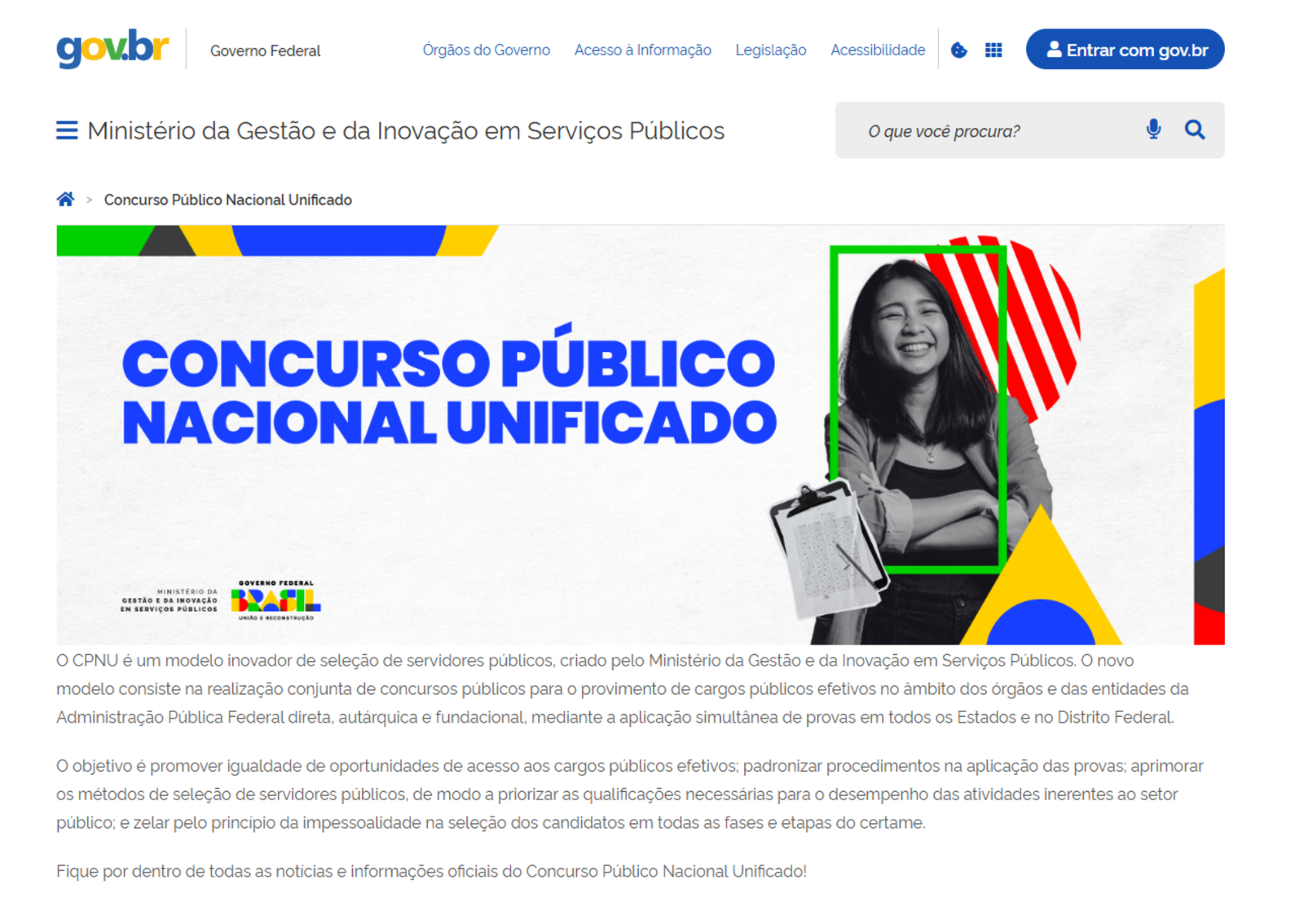 Foto: Reprodução/ Print site CNU