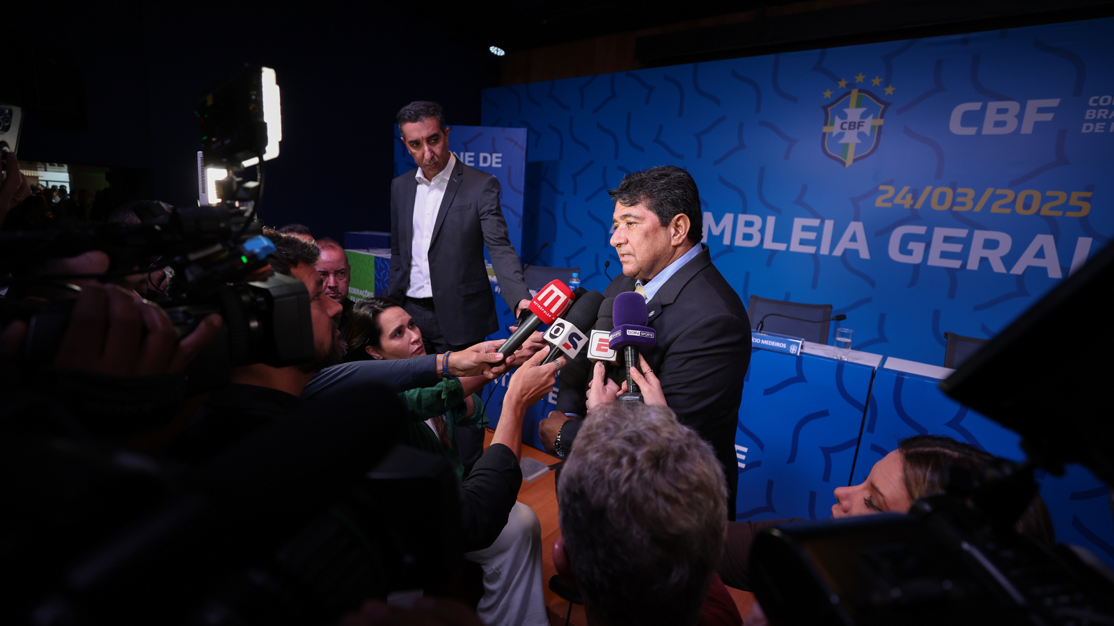 Ednaldo Rodrigues, reeleito presidente da CBF, celebra nova gestão com foco no crescimento e inclusão do futebol brasileiro - Foto: Reprodução/ Flickr CBF