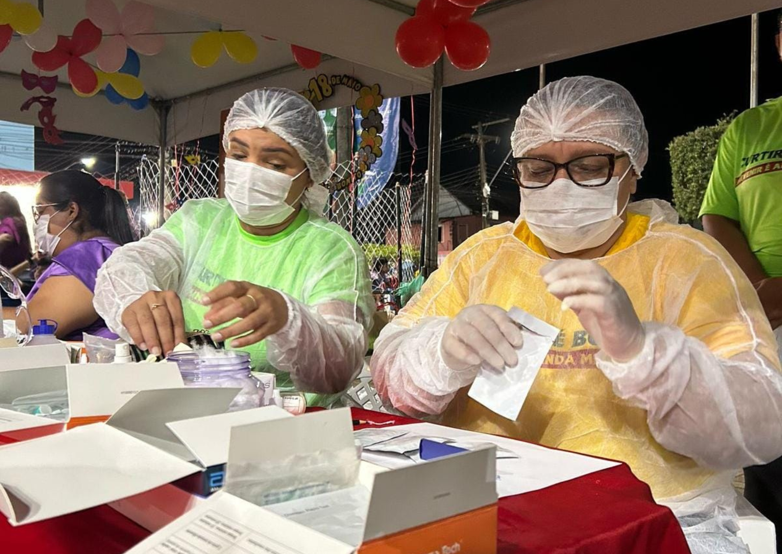 Semsa Autazes reforça a prevenção no Carnaval com testes e distribuição de insumos - Foto: Reprodução
