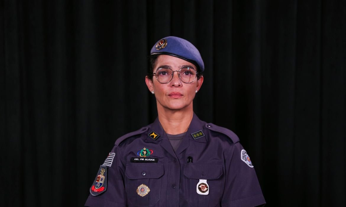 Coronel Glauce Cavalli é a primeira mulher a chefiar a PM de São Paulo - Foto: PMSP/Divulgação