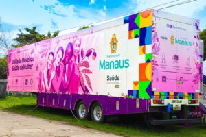 Unidades móveis de saúde da mulher iniciam atendimento em novos bairros de Manaus