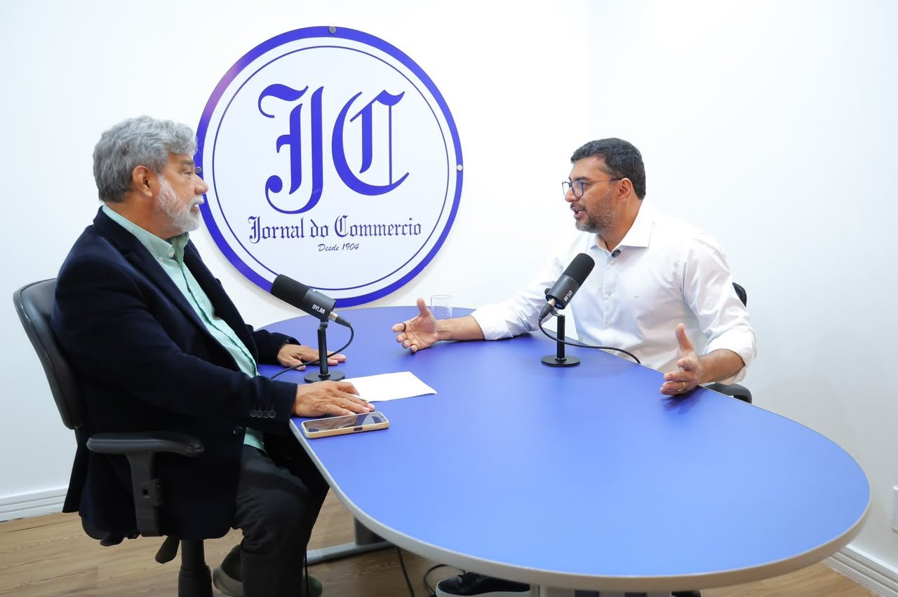 Durante entrevista ao podcast JC às 15h, Wilson Lima afirmou que pretende levar ao Senado a experiência adquirida na gestão do Amazonas e em fóruns internacionais - Foto: Divulgação/ Assessoria de Imprensa